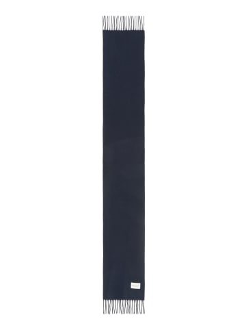Marc O'Polo Schal mit Fransen in Deep Night Blue