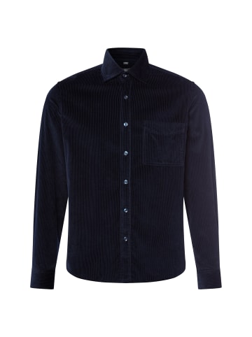 Nils Sundström Cordhemd in marine