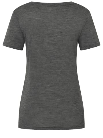 super.natural Merino T-Shirt in grau