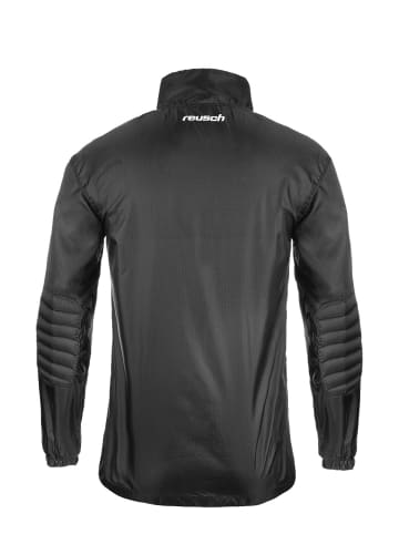 Reusch Torwart Regenjacke Goalkeeping Raincoat Padded in 7701 black/white