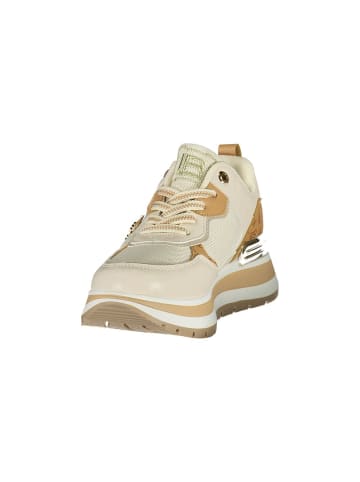 Laura Biagiotti Beige Polyurethan-Sneaker