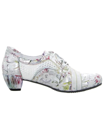 SIMEN Schnürpump in weiß