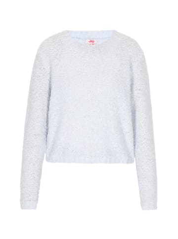 myMo Damen Sweater in Hellblau