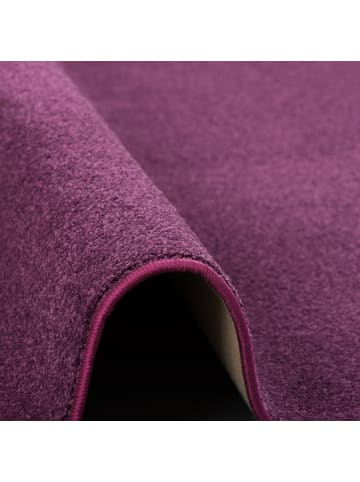 Snapstyle Hochflor Velours Läufer Teppich Luna in Lila