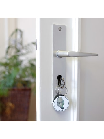 Mr. & Mrs. Panda Anhänger Seekuh Happy ohne Spruch in Weiß