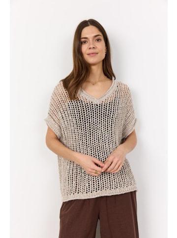 soyaconcept Kurzarmbluse für in beige