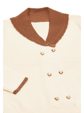 faina Women Cardigan in Beige