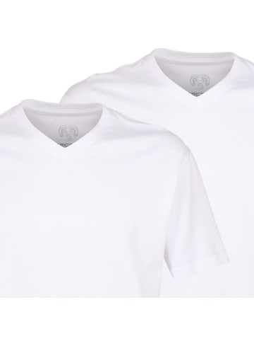 CECEBA T-Shirt 2er Pack in Weiß