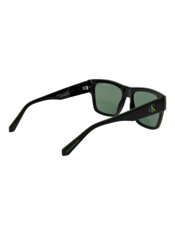 CALVIN KLEIN JEANS Männer Sonnenbrille Rechtwinklig Schwarz