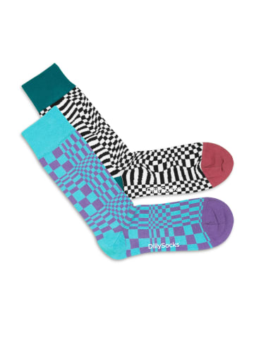 DillySocks Socken 2er Set Delusions Socken in Delusions