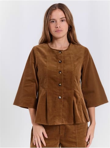 Pullover Rina in caramel brown