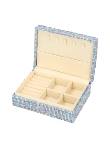 NAEMI Women Jewelry Box in Blue Multicolor