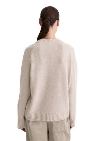 Marc O'Polo V-Neck-Pullover relaxed in Chalky Mauve Melange