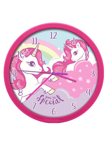 Kids Licensing Einhorn Wanduhr you're special 3 Jahre