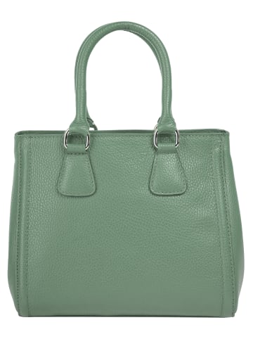 Cluty Handtasche Solcuore echt Leder in grün