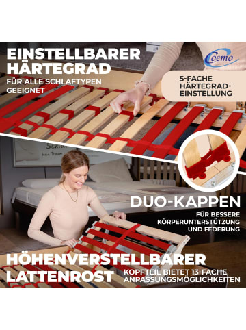 Coemo Lattenrost RUBY in Natur