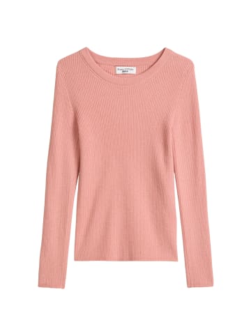 Marc O'Polo DENIM Rippstrick-Pullover slim in Rose Powder