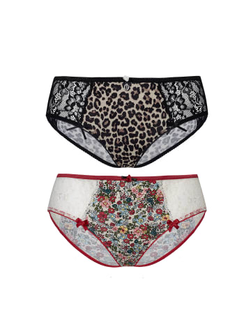 Vive Maria Panty-Set French Flower in leo allover/creme allover