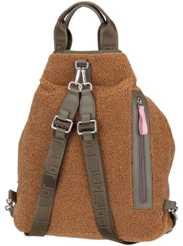 Jost Rucksack / Backpack Ruka X-Change Bag S in Cognac