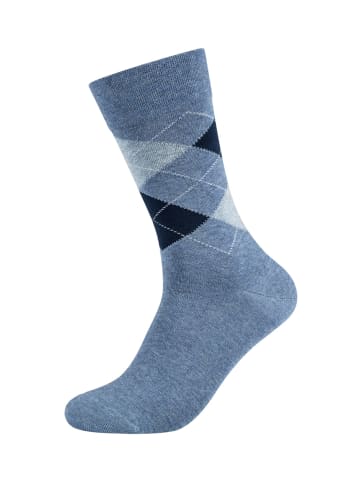 camano Socken ca-soft classic argyle 4er Pack infinity