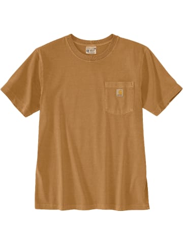 CARHARTT  T-Shirt Dyed in braun