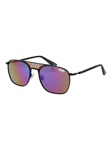 Superdry Unisex Sonnenbrillen Quadrat Schwarz