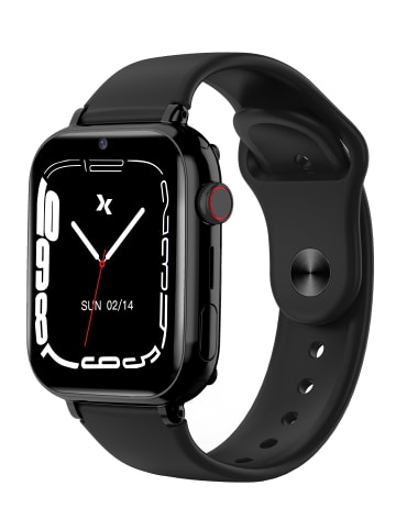 Maxcom Kiddo 4G Smartwatch Kinderuhr mit GPS in Schwarz