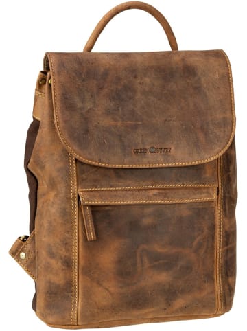 Greenburry Rucksack / Backpack Vintage 1544 Backpack in Sattelbraun