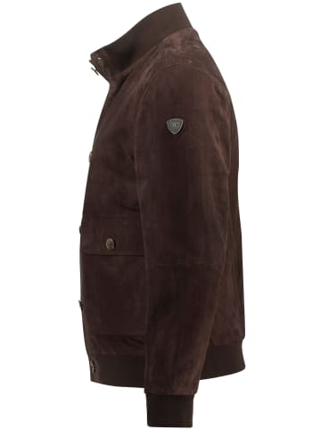 JP1880 Lederjacke in espresso