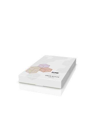 Zone Denmark Untersetzer Hexagon in Lupine/Warm Sand/Light Terraco