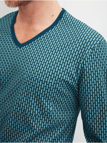 Calida Pyjama in deep petrol