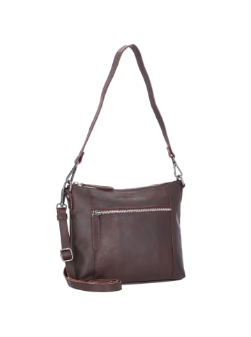 The Chesterfield Brand Wax Pull Up Schultertasche Leder 23 cm in brown