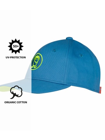 Trollkids Baseball Cap "Kroksand" in Petrolblau