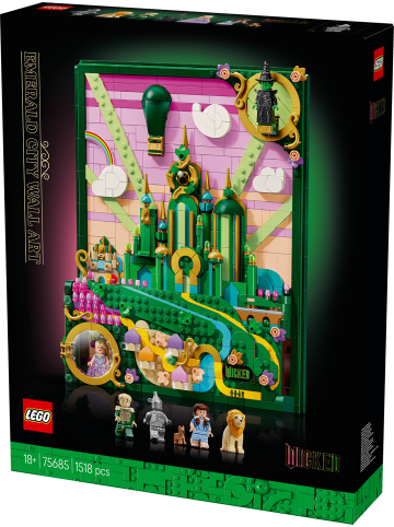LEGO Emerald City Wandkunst in Mehrfarbig ab 11 Jahre