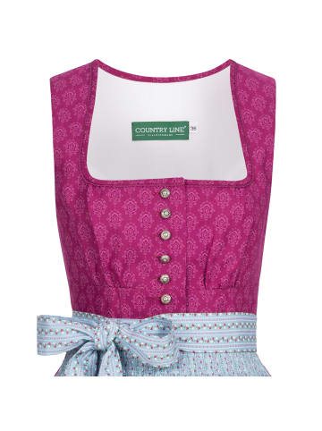 Country Line Midi Dirndl in Pink