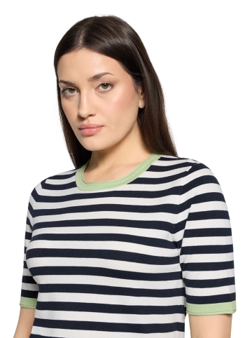 Betty Barclay Strickshirt in marine grün - 0002