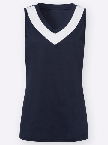 Sieh an! Shirttop in marine