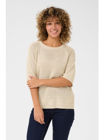 Cream Strickpullover CRJetta Straight fit in Oatmeal