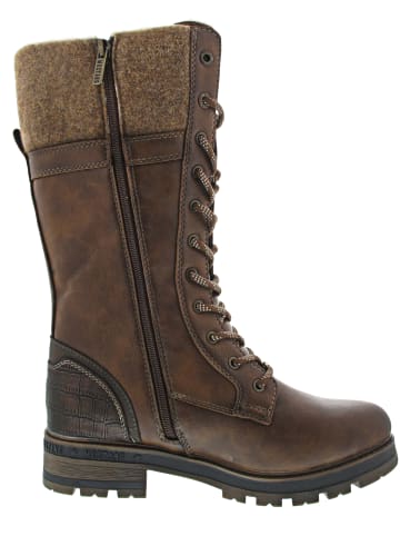 Mustang Schnürstiefel Braun