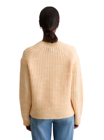 Marc O'Polo DENIM Chunky-Cardigan cropped in Bleached Apricot