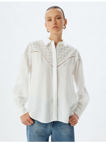 KOTON Shirt in Weiß