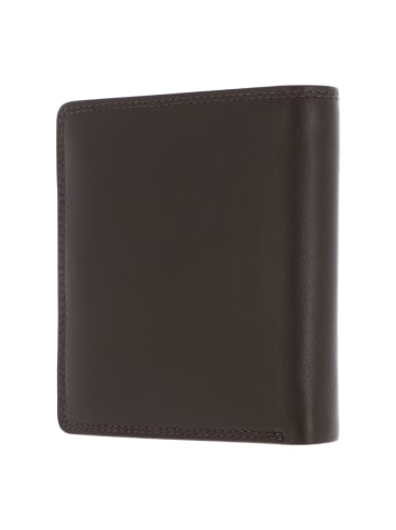 Golden Head Polo Geldbörse RFID Leder 10 cm in dunkelbraun