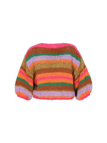 myMo Sweater in pink multicolor