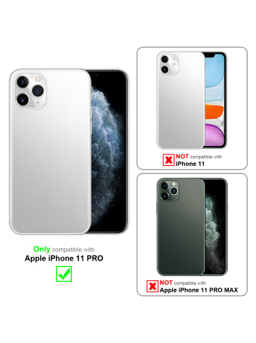 cadorabo Handykette für Apple iPhone 11 PRO Hülle in CREME BEIGE