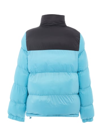 cosimon Damen Wattierte Steppjacke in Türkis Schwarz