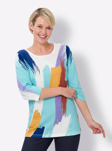 Sieh an! Longshirt in ecru-bedruckt