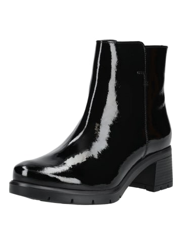 ara Stiefelette Schwarz Lack