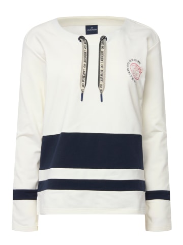 LAURASØN Sweatshirt in offwhite
