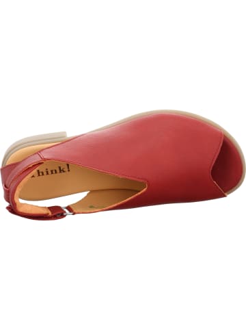 Think! Riemchensandale KAMAA in Rosso