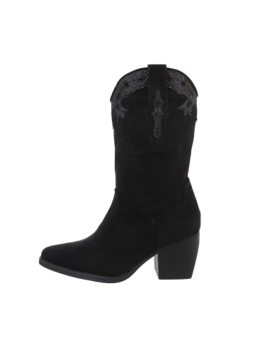 Ital-Design Stiefel in Schwarz